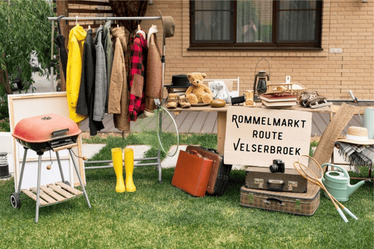 Rommelmarktroute Velserbroek